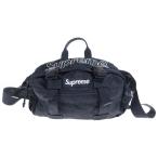 SUPREME Supreme 19AW Waist Bag талия нейлон маленький box Logo сумка черный 