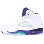 NIKE ナイキ AIR JORDAN 5 RETRO GRAPE エアジョーダン5 ハイカットスニーカー パープル/ホワイト US10.5/28.5cm HQ7978-100