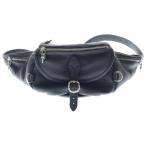 CHROME HEARTS Chrome Hearts #1 SNAT PACKs гайка упаковка daga- Zip gun sllinger ремень кожа сумка-пояс черный BCA378