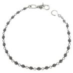 CHROME HEARTS Chrome Hearts 2BALL LONG-S/1 зажим длинный #2 Cross мяч цепочка для бумажника серебряный BCA386