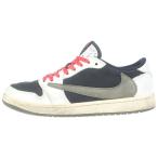 ナイキ ×トラヴィススコット WMNS AIR JORDAN 1 LOW OG ウィメンズ エアジョーダン1 ミディアム ローカットスニーカー DZ4137-106