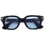 TOM FORD Tom Ford TF1274-D Asian Fit we Lynn тонн рама прозрачный цвет линзы солнцезащитные очки очки черный / голубой 