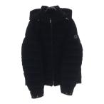 MONCLER モンクレール 24AW CHIONEA キオネア コーデュロイ フーデッド ジップアップ ダウン ジャケット ブラック J20911A00035