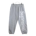 SUPREME Supreme 24AW Satin Applique Sweatpant атлас аппликация Logo embro Ida Lee тренировочный брюки серый 
