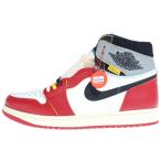 ナイキ ×ユニオン AIR JORDAN 1 RETRO HIGH OG CHICAGO SHADOW エアジョーダン レトロ シカゴ シャドウ ハイカットスニーカー HV8563-600