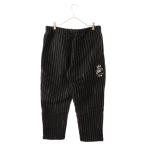 NIKE ナイキ×STUSSY Stripe Wool Pant ステューシー ストライプウールパンツ ブラック DR4021-010