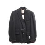 MIHARA YASUHIRO ミハラヤスヒロ 23AW T/W Back Satin Blazer サテン ブレザー ジャケット ブラック K11JK061