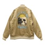 UNDERCOVER アンダーカバー 23AW U KEEP THE SUN BRAIN バックスカルプリントナイロンボンバージャケット ブルゾン ベージュ UC2C4210