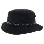 SUPREME (シュプリーム) Jacquard Logo Taping Crusher Hat 19AW ジャガードロゴ テーピング クラッシャーハット バケットハット 帽子