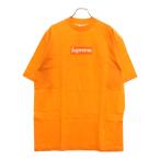 SUPREME シュプリーム 2003 Tonal Box Logo Tee トーナル ボックスロゴ プリント クルーネック 半袖Tシャツ カットソー オレンジ