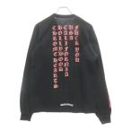クロムハーツ FUCK YOU USA STRIPE LOGO L/S TEE ファックユー ネオン ストライプロゴ クルーネック 長袖Tシャツ