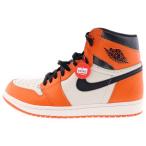 ナイキ AIR JORDAN1 RETRO HIGH エアジョーダン シャッタードバックボード ハイカットスニーカー  555088-113 US10.5/28.5cm
