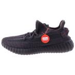 adidas アディダス YEEZY BOOST 350V2 Black イージーブースト ローカットスニーカー ブラック US9/27cm FU9006