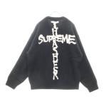 SUPREME シュプリーム 24AW Thrasher Sweater スラッシャー バックロゴ ニットセーター ブラック