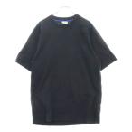 BURBERRY バーバリー ロゴパッチ クルーネック 半袖Tシャツカットソーブラック 8084951