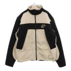 STUSSY ステューシー ×MOUNTAIN HARD WEAR マウンテンハードウェア フリースジャケット ホワイト
