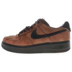 NIKE ナイキ ×STUSSY AIR FORCE 1 LOW ステューシー エアフォース1 ロー ローカットスニーカー ブラウン US9/27cm CZ9084-001
