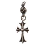 CHROME HEARTS クロムハーツ OLD 1B TNY CH CRS オールド 1ボール タイニー CHクロス チャーム ペンダントトップ シルバー BCA197