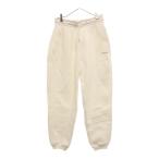 ALEXANDER WANG アレキサンダーワン Dense Fleece Sweatpants ロゴプリント デンス フリース スウェットパンツ ホワイト UCC3214012