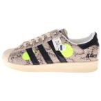 アディダス ×SUPERSTAR 82 CLEAR BROWN フェイス スーパースター82 スネーク クリアブラウン ローカットスニーカー US8.5/26.5cm IG4124