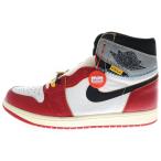 ナイキ ×AIR JORDAN 1 ユニオン ユニオン エアジョーダン1シカゴ/シャドウ ハイカットスニーカー US11.5/29.5cm HV8563-600