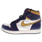 ナイキ エスビー AIR JORDAN 1 エアジョーダン1 ディフィアント レイカーズ シカゴ ハイカットスニーカー パープル US10/28cm CD6578-507