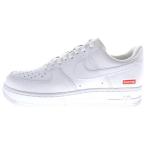 SUPREME シュプリーム ×SUPREME AIR FORCE 1 LOW シュプリーム エアフォース ローカットスニーカー ホワイト US8/26cm CU9225-100