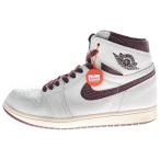 ナイキ ×アマ マニエール AIR JORDAN1 エアジョーダン1 セイルアンドバーガンディ ハイカットスニーカー ホワイト US11/29cm DO7097-100