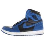ナイキ AIR JORDAN 1 RETRO HIGH OG エアジョーダン1 レトロ ダークマリーナブルー ハイカットスニーカー US10/28cm 555088-404