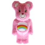 メディコムトイ BE@RBRICK Cheer Bear Costume Ver. 400% Care Bears ベアブリック チアベア ぬいぐるみ フィギュア 人形 ケアベア ピンク