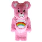 メディコムトイ BE@RBRICK Cheer Bear Costume Ver. 400% Care Bears ベアブリック チアベア ぬいぐるみ フィギュア 人形 ケアベア ピンク