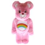 メディコムトイ BE@RBRICK Cheer Bear Costume Ver. 400% Care Bears ベアブリック チアベア ぬいぐるみ フィギュア 人形 ケアベア ピンク