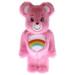 メディコムトイ BE@RBRICK Cheer Bear Costume Ver. 400% Care Bears ベアブリック チアベア ぬいぐるみ フィギュア 人形 ケアベア ピンク