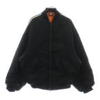 BALENCIAGA バレンシアガ 23SS ×adidas MA-1 SIDE LINE BOMBER JACKET アディダス サイドライン ボンバージャケット ブラック 725335