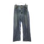 BALENCIAGA バレンシアガ 23AW デニムデザイン ワイド ルーズ ロングパンツ インディゴ 714335 TNVA4