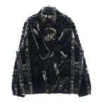 SUPREME シュプリーム 21SS Saint Michael Fleece Jacket セント ミカエル ジップアップ フリース ジャケット ブラック