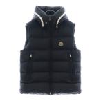 MONCLER モンクレール 24AW CARDAMINE GILET カルダミネ ジップアップ ナイロン ダウンベスト ブラック J20911A00206 54A81