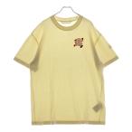MONCLER モンクレール 23SS T-SHIRT SS ロゴプリント クルーネック 半袖Tシャツ カットソー アイボリー I10918C00019 M2326