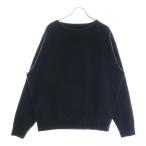 Maison Margiela メゾンマルジェラ ナンバリング フロント ロゴ刺繍 クルーネック スウェット トレーナー ブラック S50GU0208 S25520