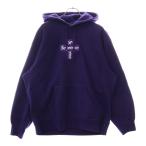 SUPREME シュプリーム 20AW Cross Box Logo Hooded Sweatshirt クロスボックスロゴスウェット プルオーバーパーカー パープル