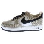 NIKE ナイキ AIR FORCE 1 LOW COCOA SNAKE エアフォース1 ココアスネーク ローカットスニーカー ホワイト US8.5/26.5cm 845053-104