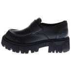BALENCIAGA バレンシアガ TRACTOR LOAFER ダメージ加工 レザー トラクターローファー ブラック 784137