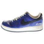 NIKE ナイキ 【観賞用2004年製】 AIR FORCE 1 LOW エアフォース1 レザーローカットスニーカー ブルー US10/28cm 306353-401