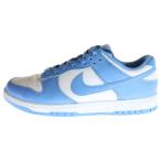 ナイキ DUNK LOW RETRO UNC UNIVERSITY BLUE ダンク レトロ ノースカロライナ ローカットスニーカー US8.5/26.5cm DD1391-102