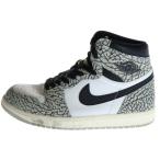 ナイキ AIR JORDAN 1 RETRO HIGH OG White Cement エアジョーダン レトロ ホワイトセメント ハイカットスニーカー US9/27cm DZ5485-052