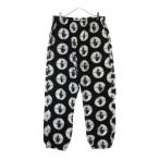 シュプリーム 18SS ×UNDERCOVER Public Enemy Skate Pant アンダーカバー パブリックエネミー リブ切り替え スケーターワイドパンツ