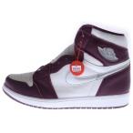 NIKE ナイキ AIR JORDAN 1 HIGH OG BORDEAUX エアジョーダン1 ハイカットスニーカー ボルドー レッド/ホワイト US12/30cm 555088-611