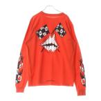 CHROME HEARTS クロムハーツ MATTY BOY PPO Ketchup L/S Tee マッティボーイ ケチャップ クルーネック 長袖Tシャツ カットソー レッド