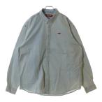 SUPREME シュプリーム 24AW Small Box Shirt スモールボックスロゴ ウォッシュ加工 ボタンダウン 長袖シャツ インディゴ