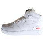 NIKE ナイキ ×SUPREME AIR FORCE 1 MID SP シュプリーム エアフォース ミッドカットスニーカー ホワイト US12/30cm FZ8784-100